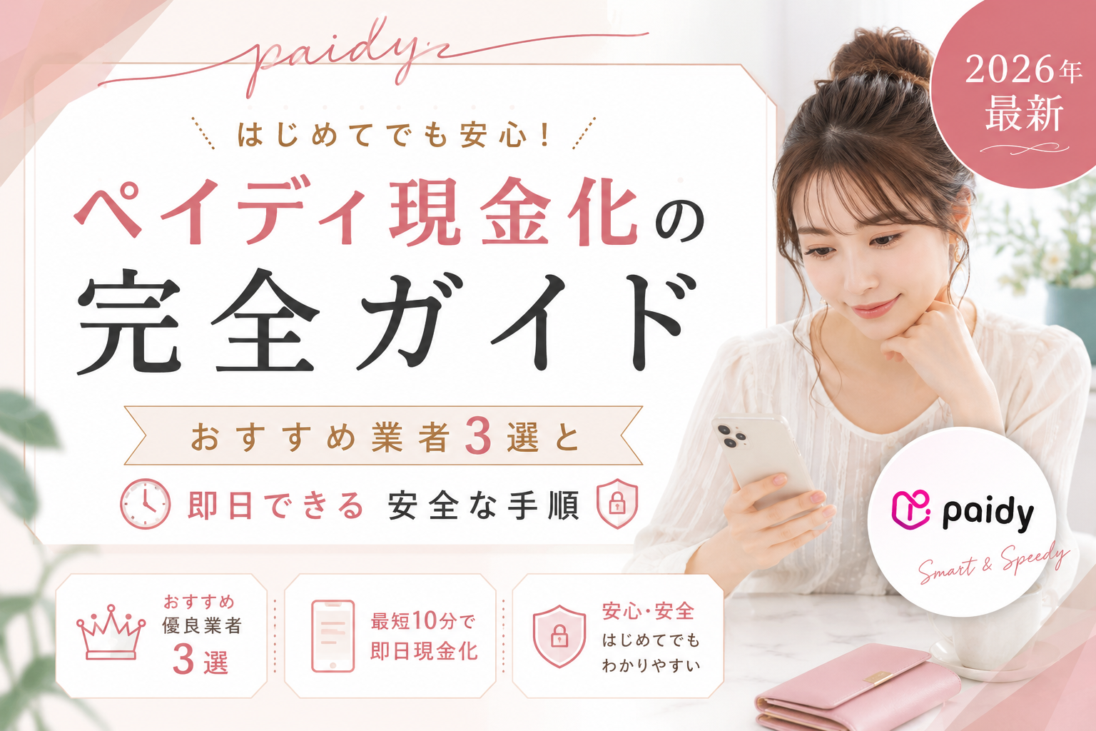 ペイディ現金化の完全ガイド｜おすすめ業者3選と即日できる安全な手順
